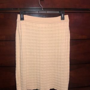 Escada Margaretha Ley Cream PENCIL straight skirt